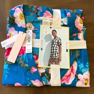 Victoria’s Secret flannel short PJ set